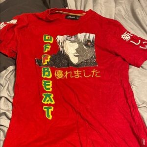 Red Graphic Short Sleeve Tee